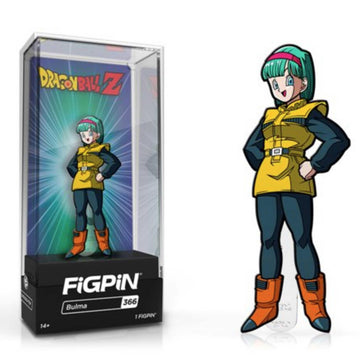 Dragon Ball Z Bulma FiGPiN #366 Anime Enamel Pin - BUCKET POPCORN